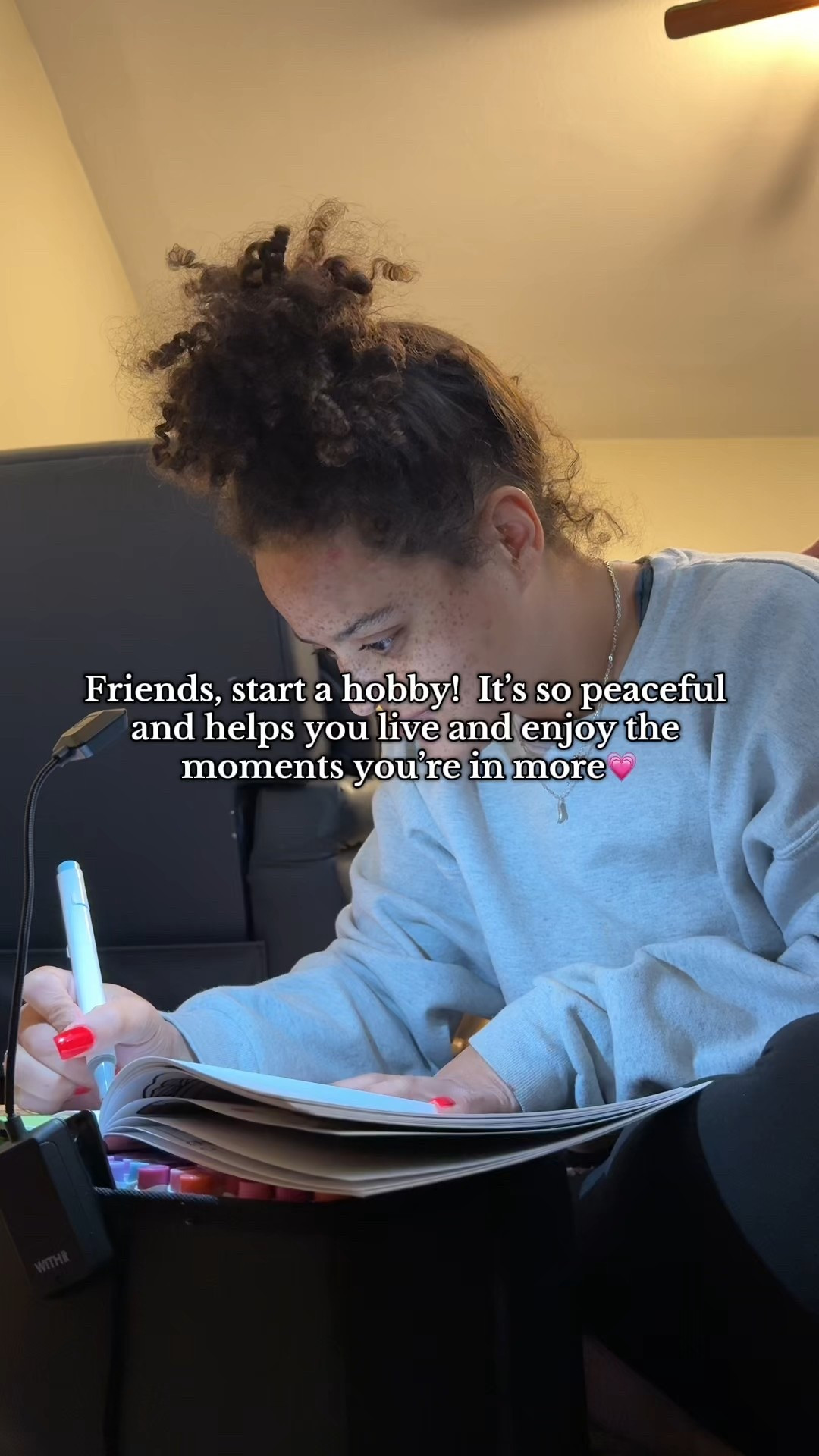 So far this year I’ve finished almost 50 books, a bunch of coloring pages, one puzzle and I will finish my 1500 piece puzzle by the end of the year👏🏽👏🏽👏🏽 10/10 these ohuhu markers too cause pure quality.  #markers #alcoholinkmarkers #hobbies 

#LTKdayinmylife #LTKCyberWeek #LTKmomlife