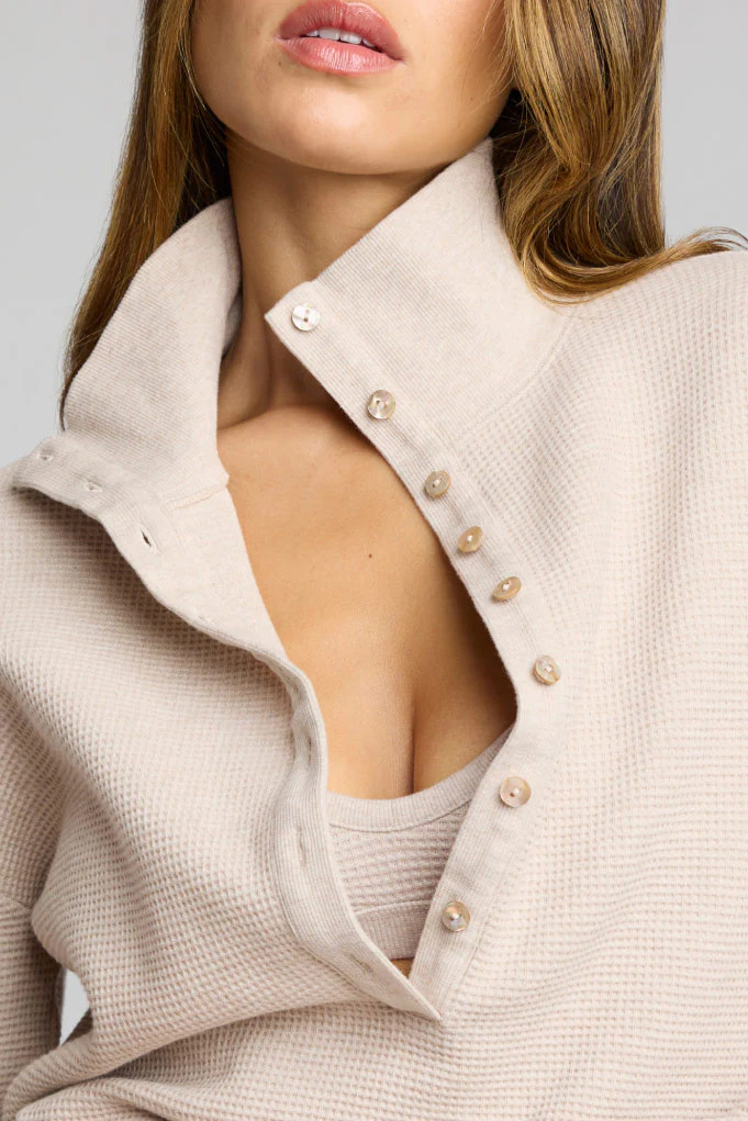 Negative | Waffle Knit Pullover in Sand | Negative Underwear