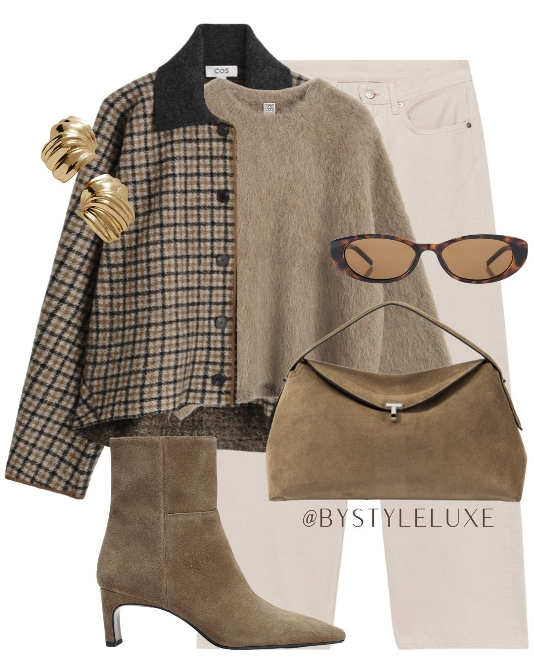 WEEKEND STYLE - styling this check wool jacket with cream jeans and these must have Zara suede boots 

#boots #autumnoutfit #jeans 

#LTKshoes #LTKjeans #LTKautumn