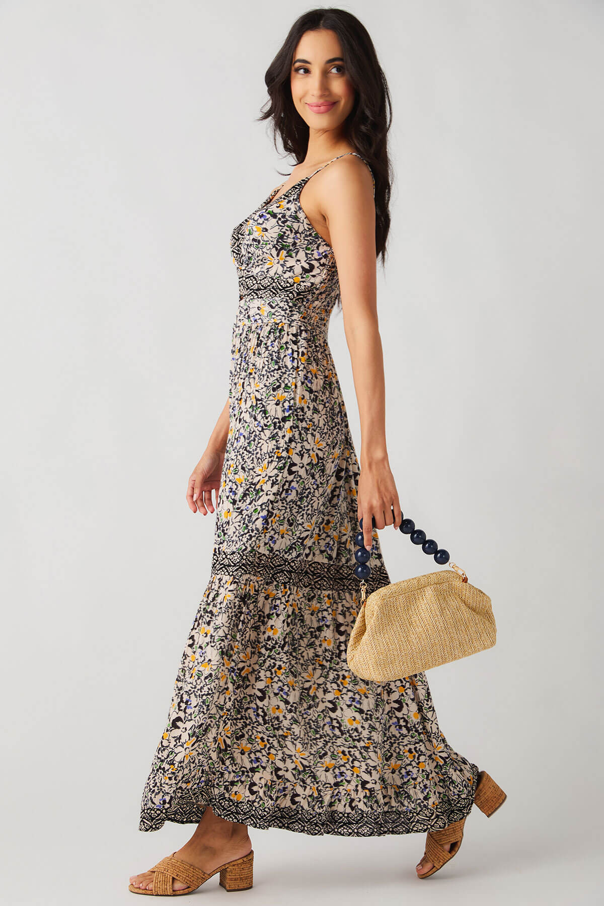 Angie Vneck Twist Front Cutout Dress | Social Threads