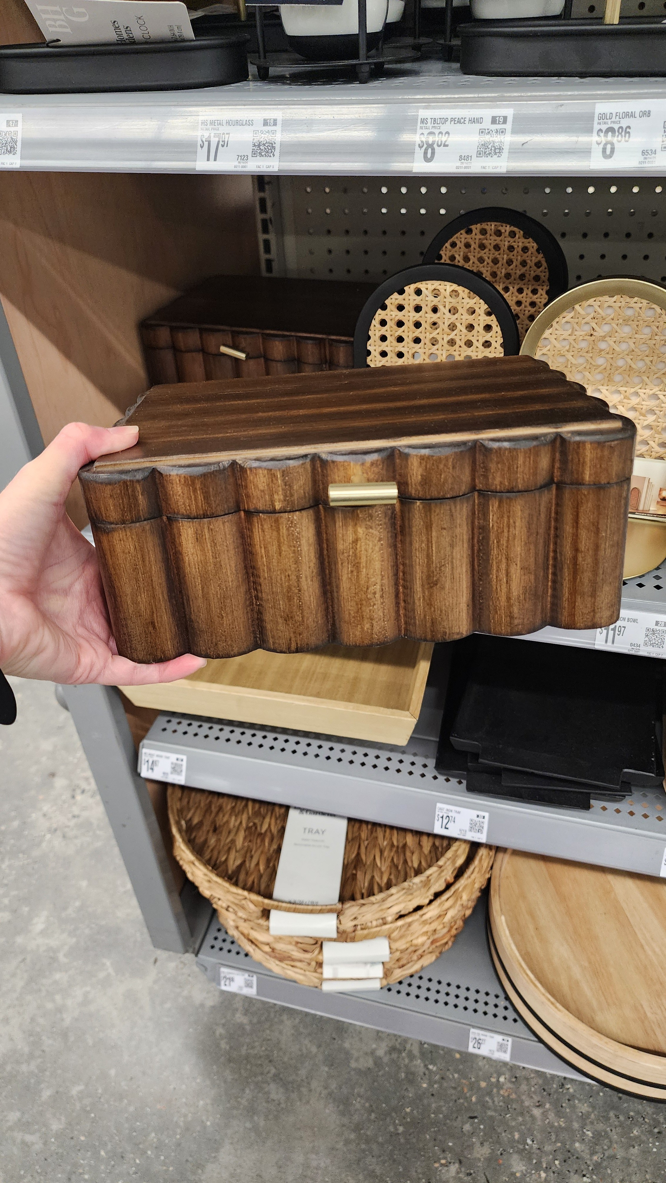 Wooden decorative storage box from Walmart 

#LTKSeasonal #LTKHome
