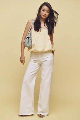 Citizens of Humanity Lyra Long High-Rise Wide-Leg Jeans | Anthropologie (US)