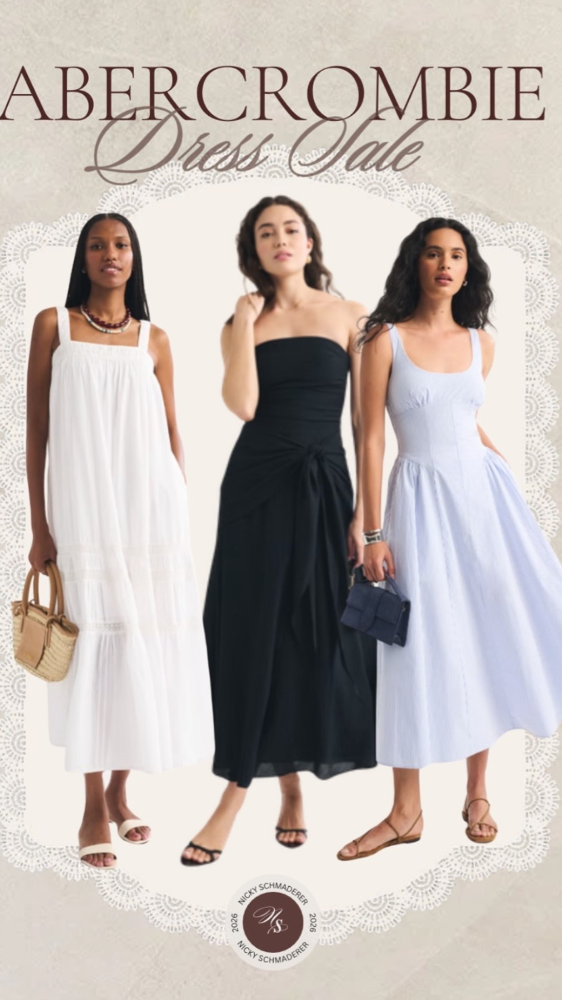 @abercrombie summer dresses on sale! 25% off all dresses 

Midi dress
Event dress
Wedding guest

#LTKSeasonal #LTKTravel #LTKSaleAlert