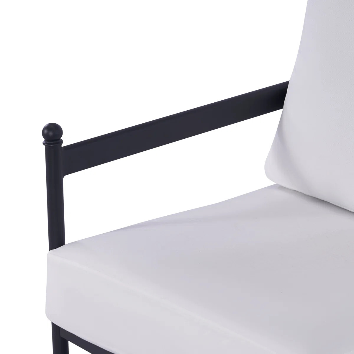 4-Person Steel Seating Group With Glass Table | Wayfair North America