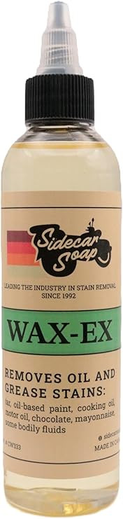 WAXEX Oil and Grease Stain Remover for Clothes - Sidecar Soap | Amazon (US)