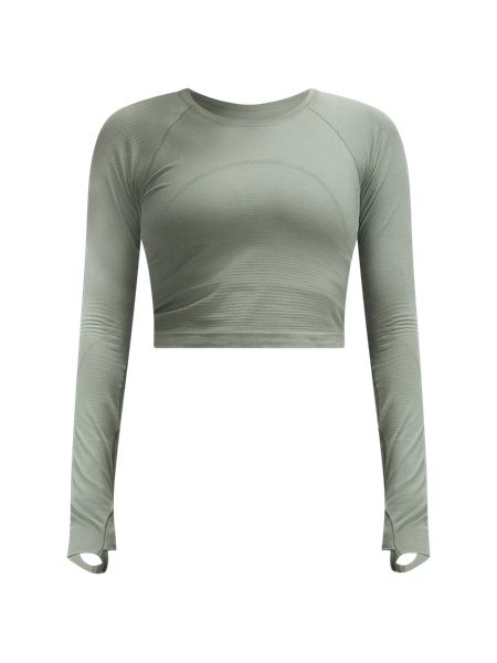 Swiftly Tech Cropped Long-Sleeve Shirt 2.0 | Lululemon (US)