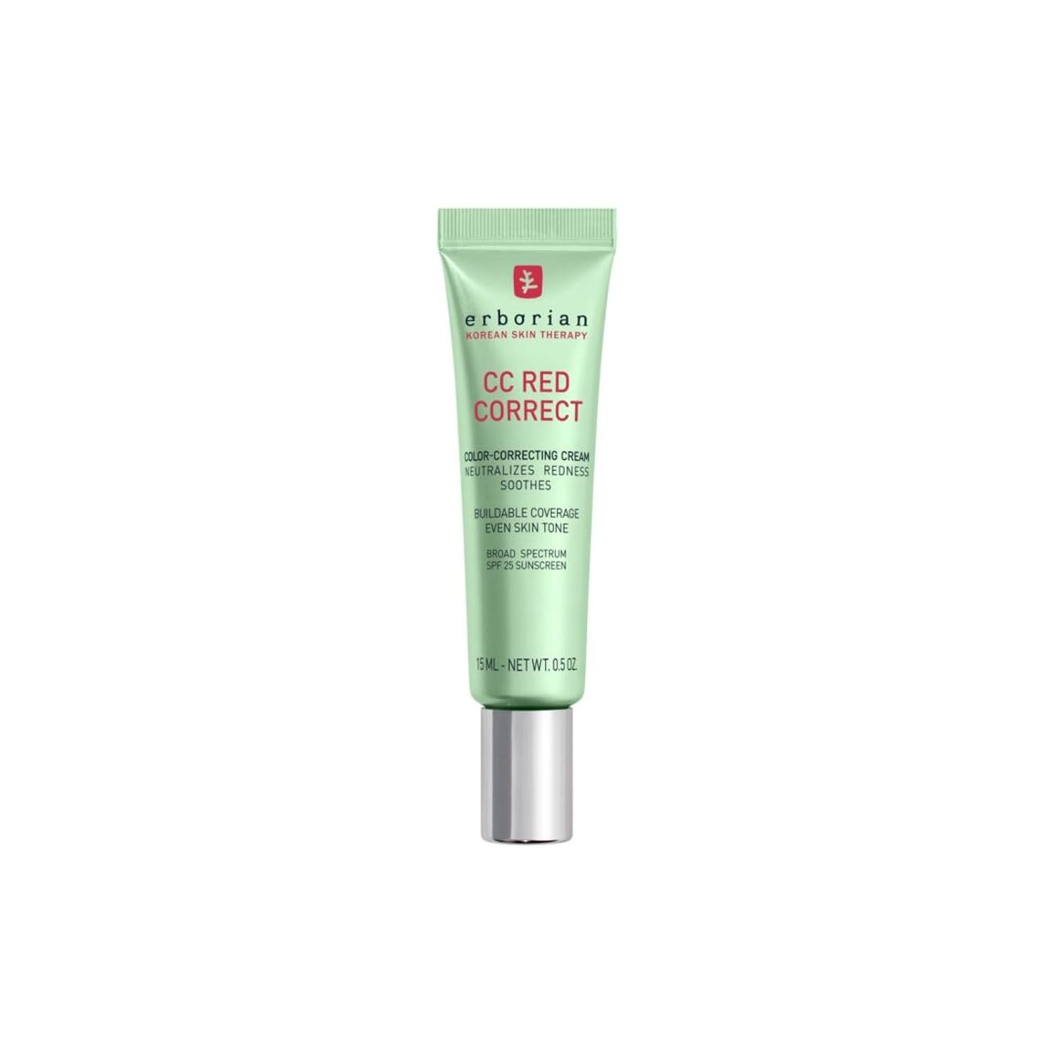 Erborian CC Red Color-Correcting Cream with SPF 25, Korean Skincare | Amazon (US)