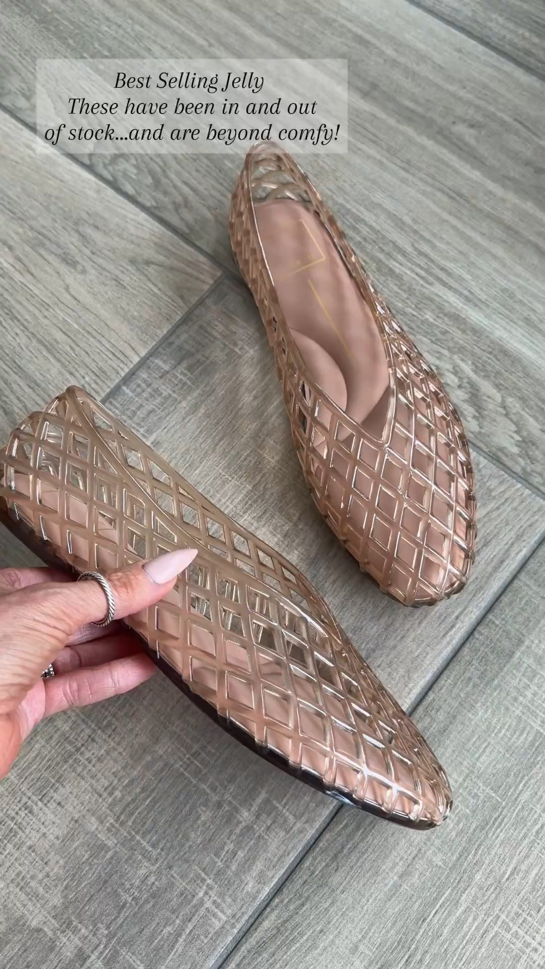 Best selling jelly sandals of the season! The amount of times these have flown out of stock. They come in a few colors and are beyond comfortable…every shoe should be this delicious 
Run tts 
Linking my favorite jelly sandals and heels of the season 


#LTKmomlife #LTKSeasonal #LTKOver40