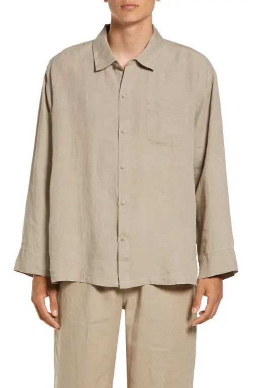 Parachute MENS LINEN TOP in Fawn at Nordstrom, Size Large | Nordstrom