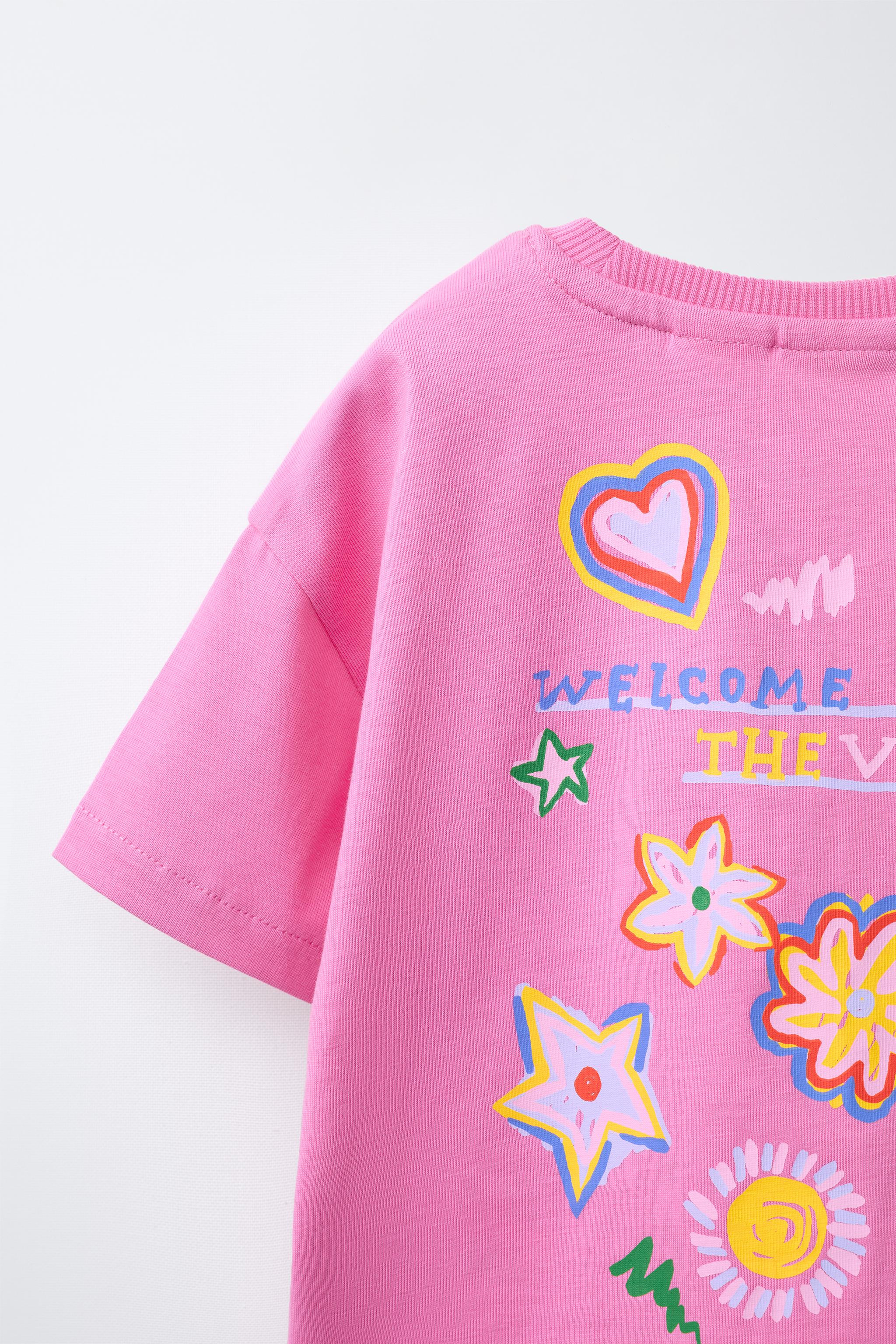 TEXT PRINT T-SHIRT | Zara US