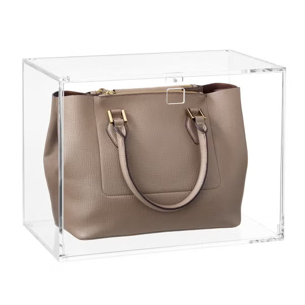 Luxe Acrylic Handbag Case | The Container Store