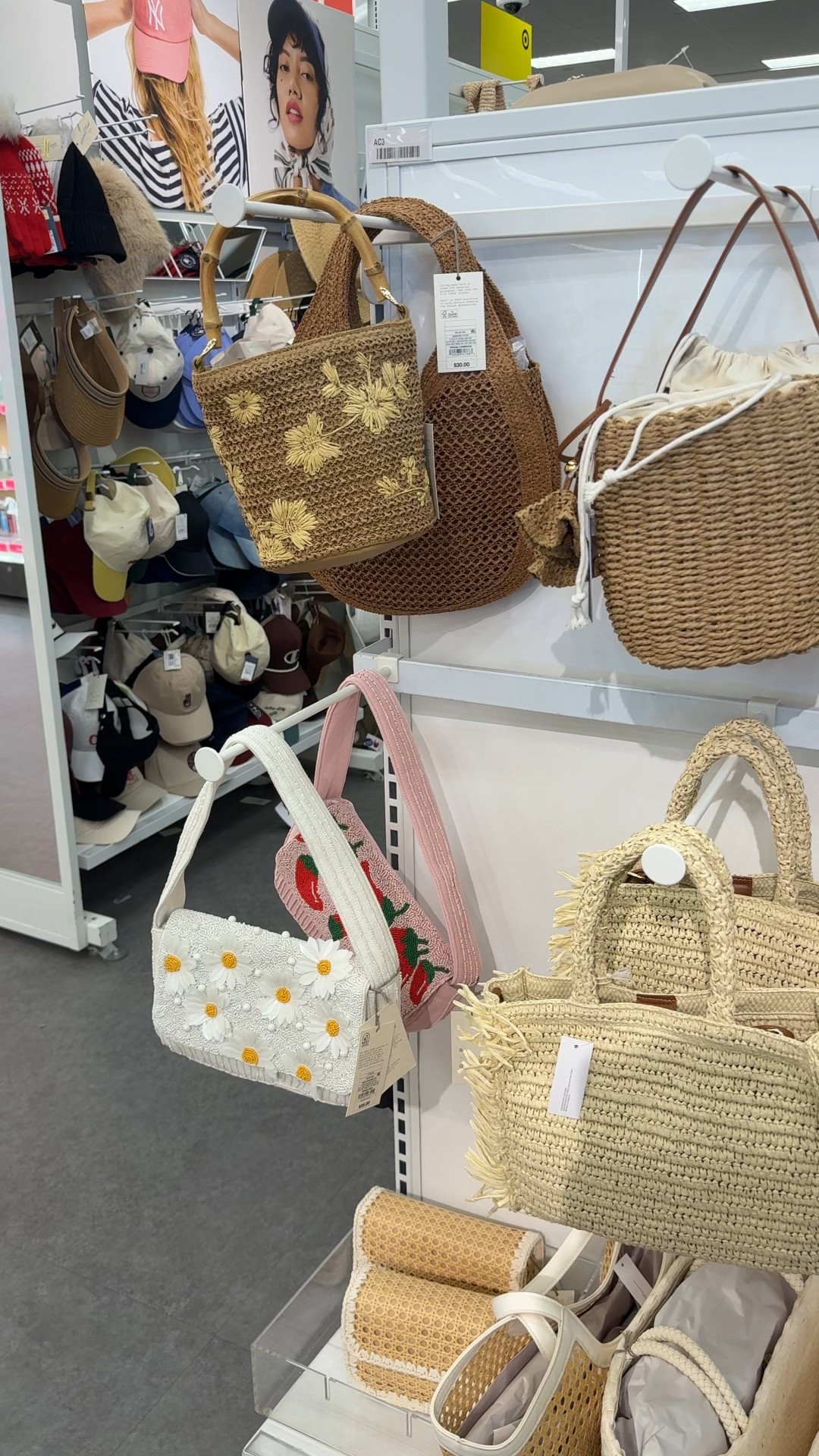 Spring and summer bags at target 
Fringe bag 
Beach bag 
Raffia bag 


#LTKSeasonal #LTKootd #LTKTravel