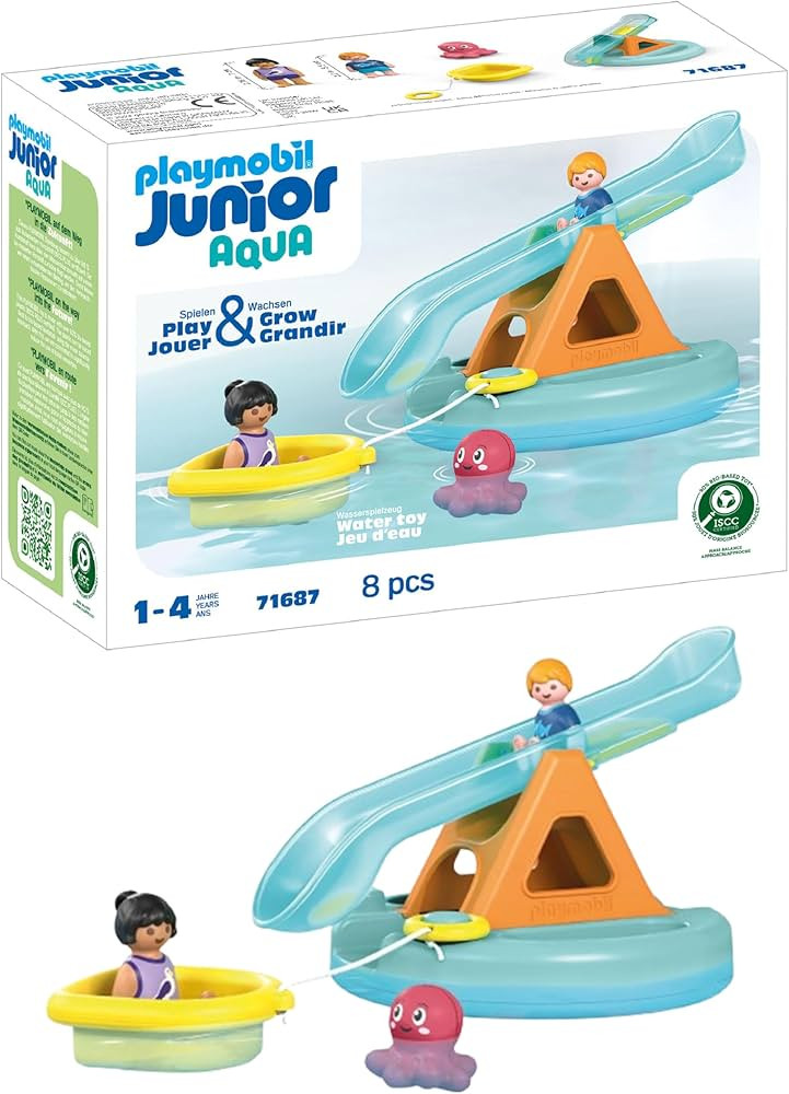 Playmobil Junior Aqua: Water Seesaw with Boat | Amazon (US)