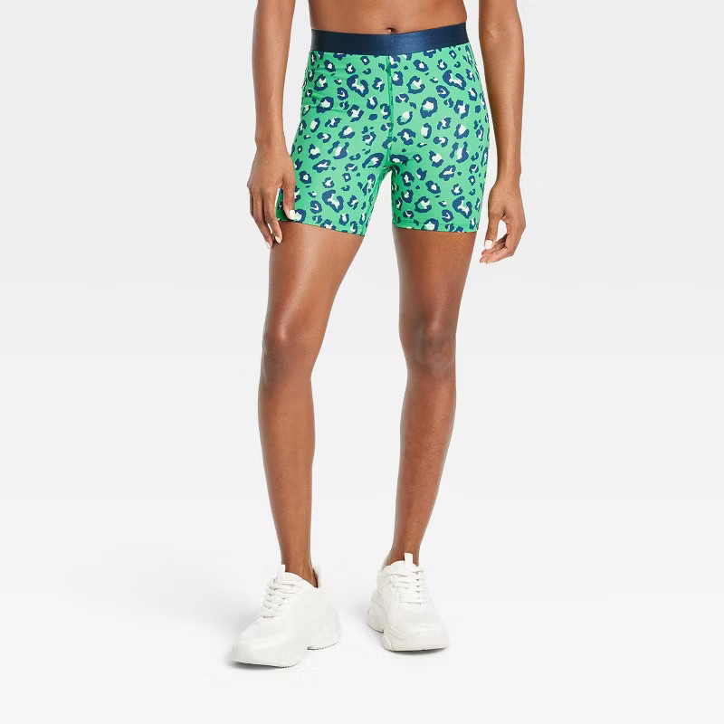 Women's High-Rise Elastic Sculpt Shorts - All in Motion™ | Target