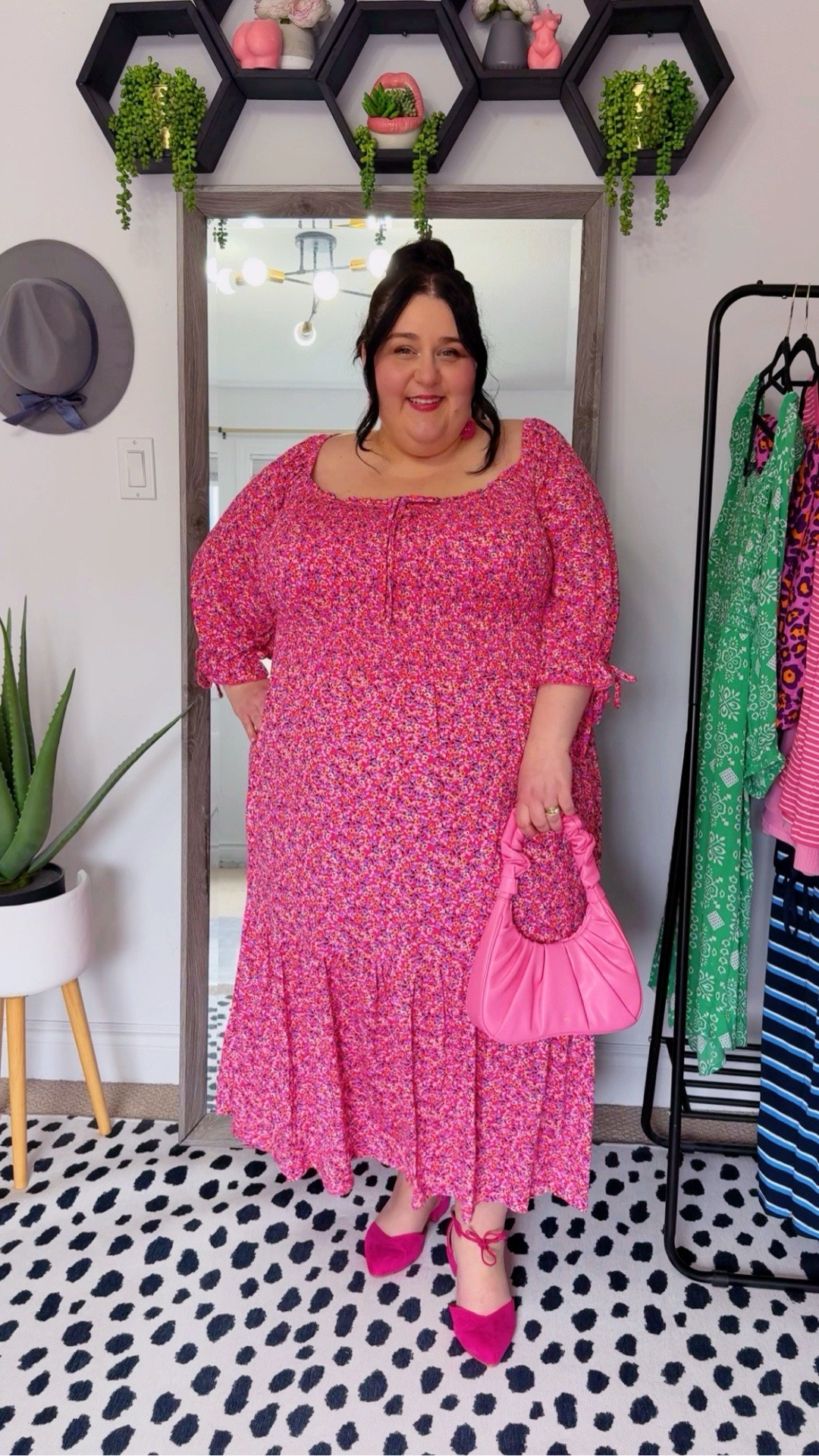 Head to toe pink with this perfect for spring plus size dress from Ulla Popken. Use code CCULLA for 35% off. 

#LTKdresses #LTKsummer #LTKplussize