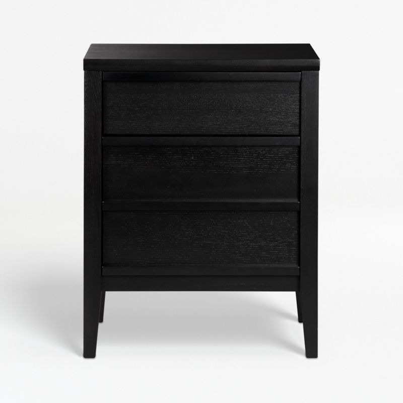 Spotlight Ebony Filing Cabinet + Reviews | Crate and Barrel | Crate & Barrel