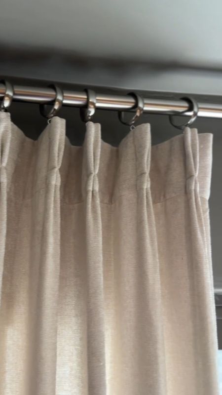 I can’t believe the price of these designer look for less curtains! The pinch pleats elevate the look, and I love this velvety, chenille feel. 

Amazon find, Amazon must have, designer looks for less, budget friendly finds, home decor inspo, curtain hack 

#LTKHome #LTKSaleAlert #LTKVideo