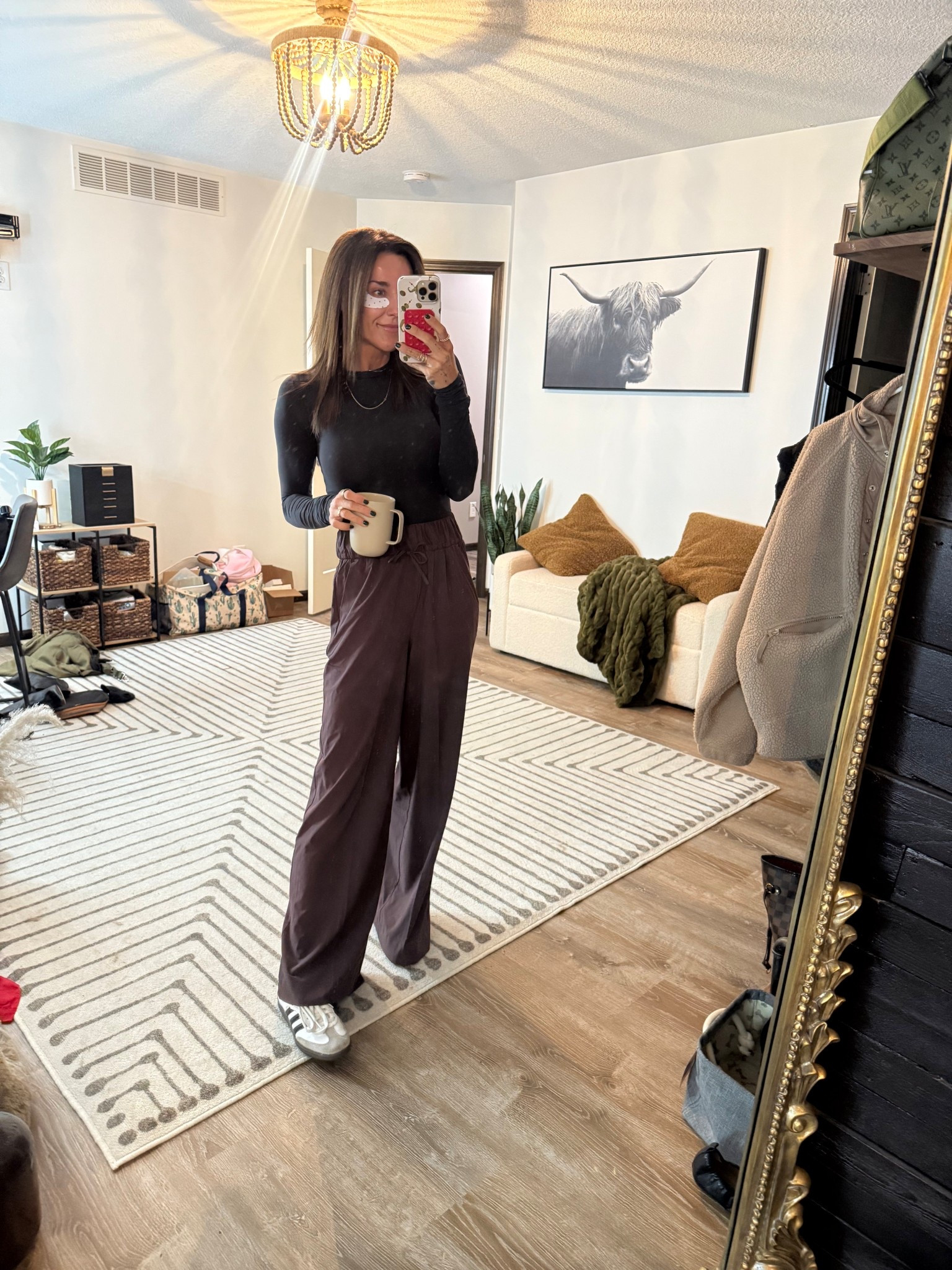 Travel ootd 
The comfiest target pants 
True to size wearing small 

#LTKActive #LTKFallSale #LTKTravel