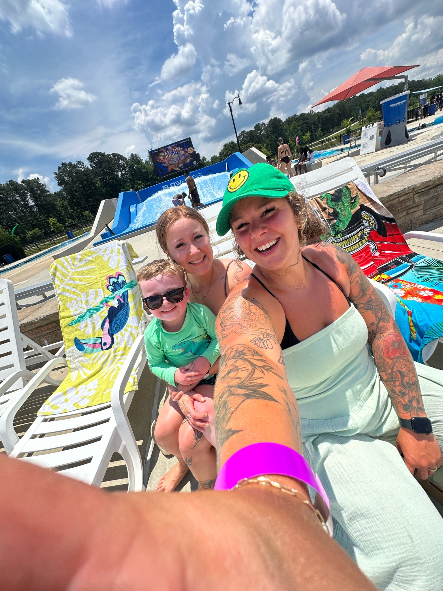 A day at the water park!