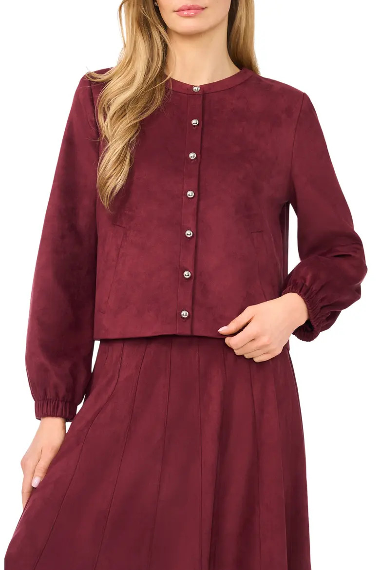 Faux Suede Jacket (Women) | Nordstrom | Nordstrom