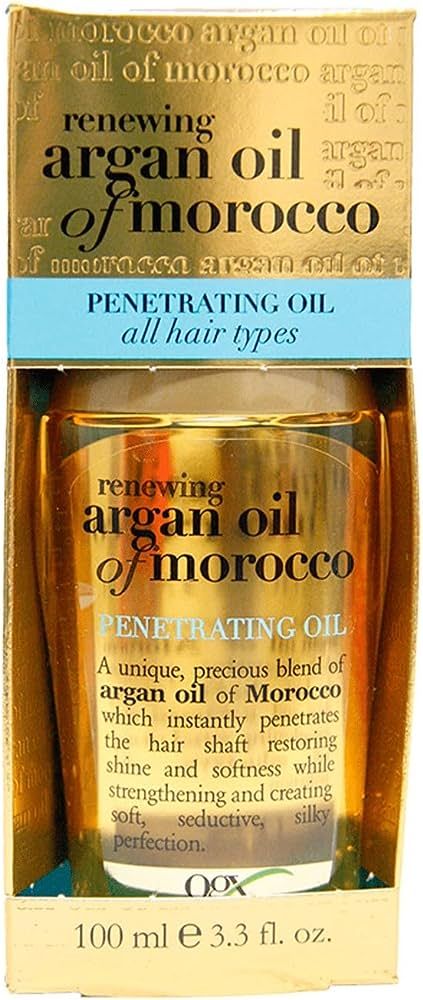 OGX Renewing + Argan Oil of Morocco Penetrating Hair Oil Treatment, Moisturizing & Strengthening ... | Amazon (US)