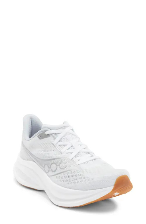 Saucony Endorphin Speed 5 Running Shoe in White/Gum at Nordstrom, Size 5.5 | Nordstrom