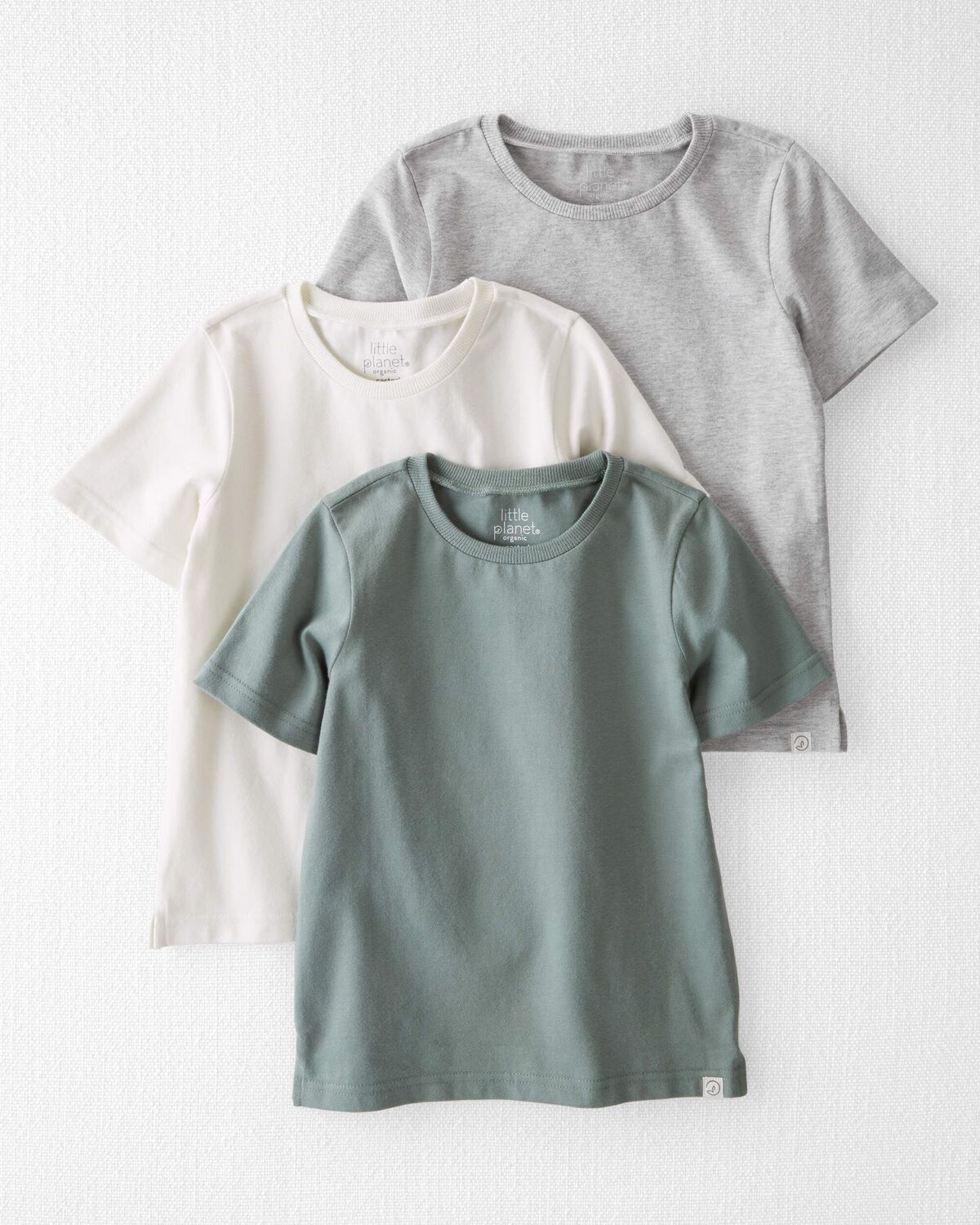 Multi Toddler 3-Pack Organic Cotton T-Shirts
 | carters.com | Carter's