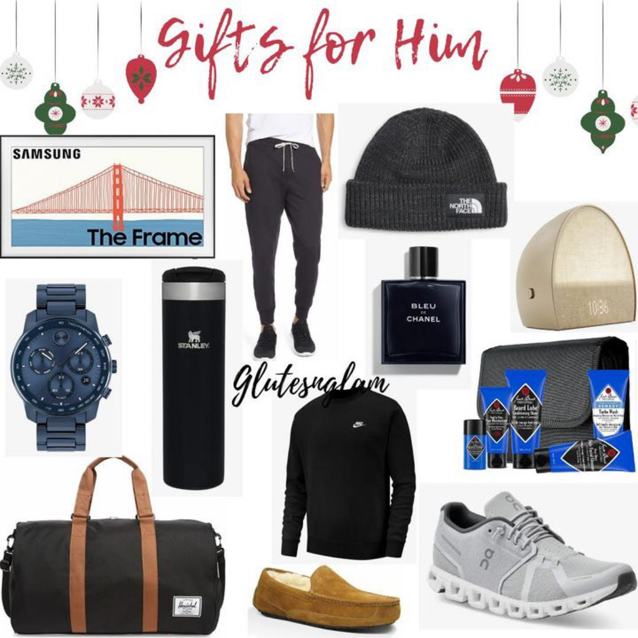 Men’s gift guide, gifts for him, men’s gift ideas, Christmas gift ideas, men’s holiday gifts, men’s joggers, travel bags, men’s sneakers, gift guide  

#LTKGiftGuide #LTKfindsunder100 #LTKmens