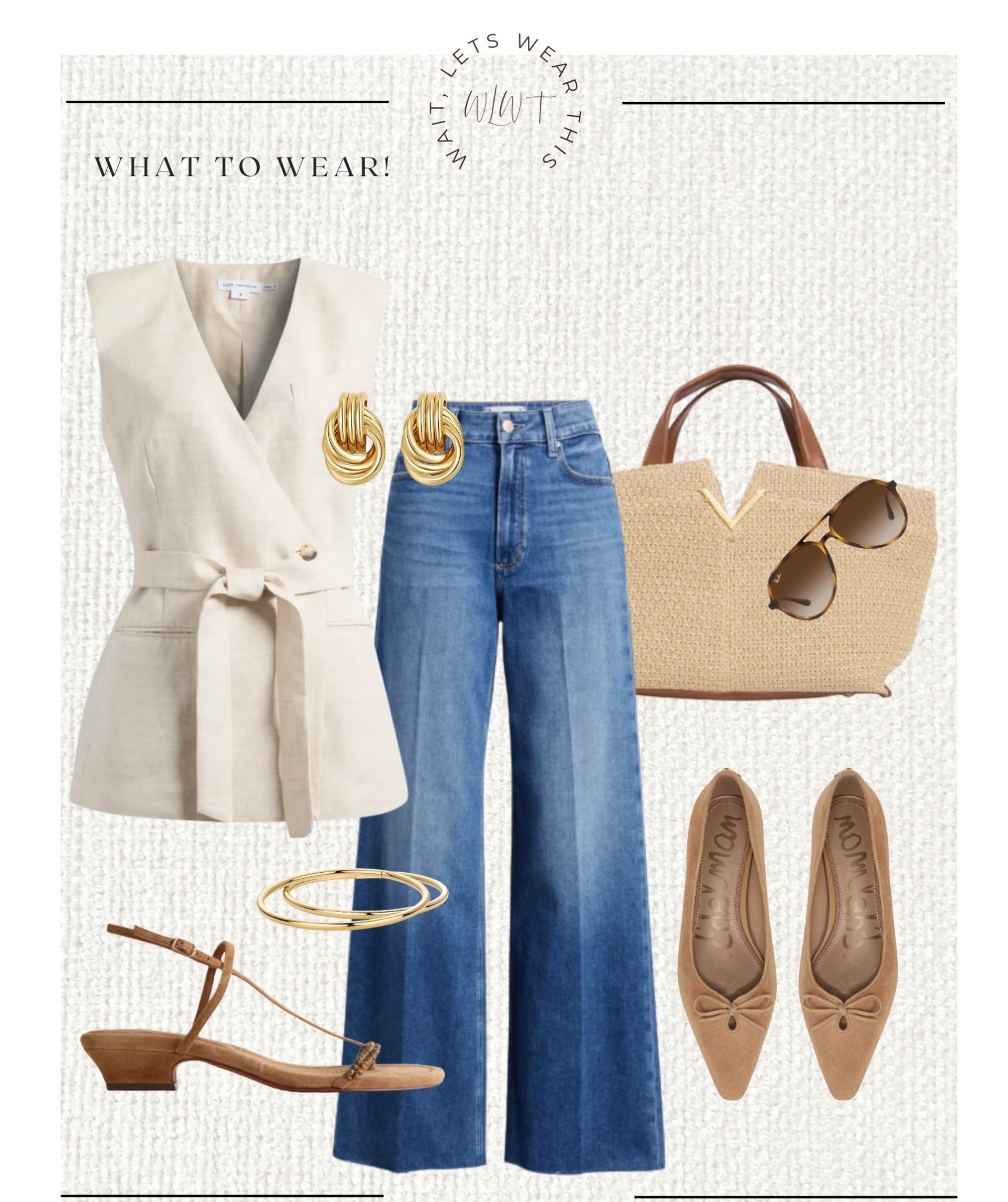 Spring arrivals⭐️
Matching pants to the vest also linked! 

#LTKOver40 #LTKootd #LTKSeasonal