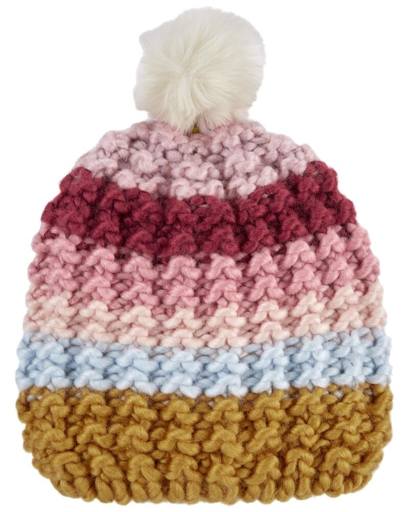 Pom Pom Knit Beanie | OshKosh B'gosh