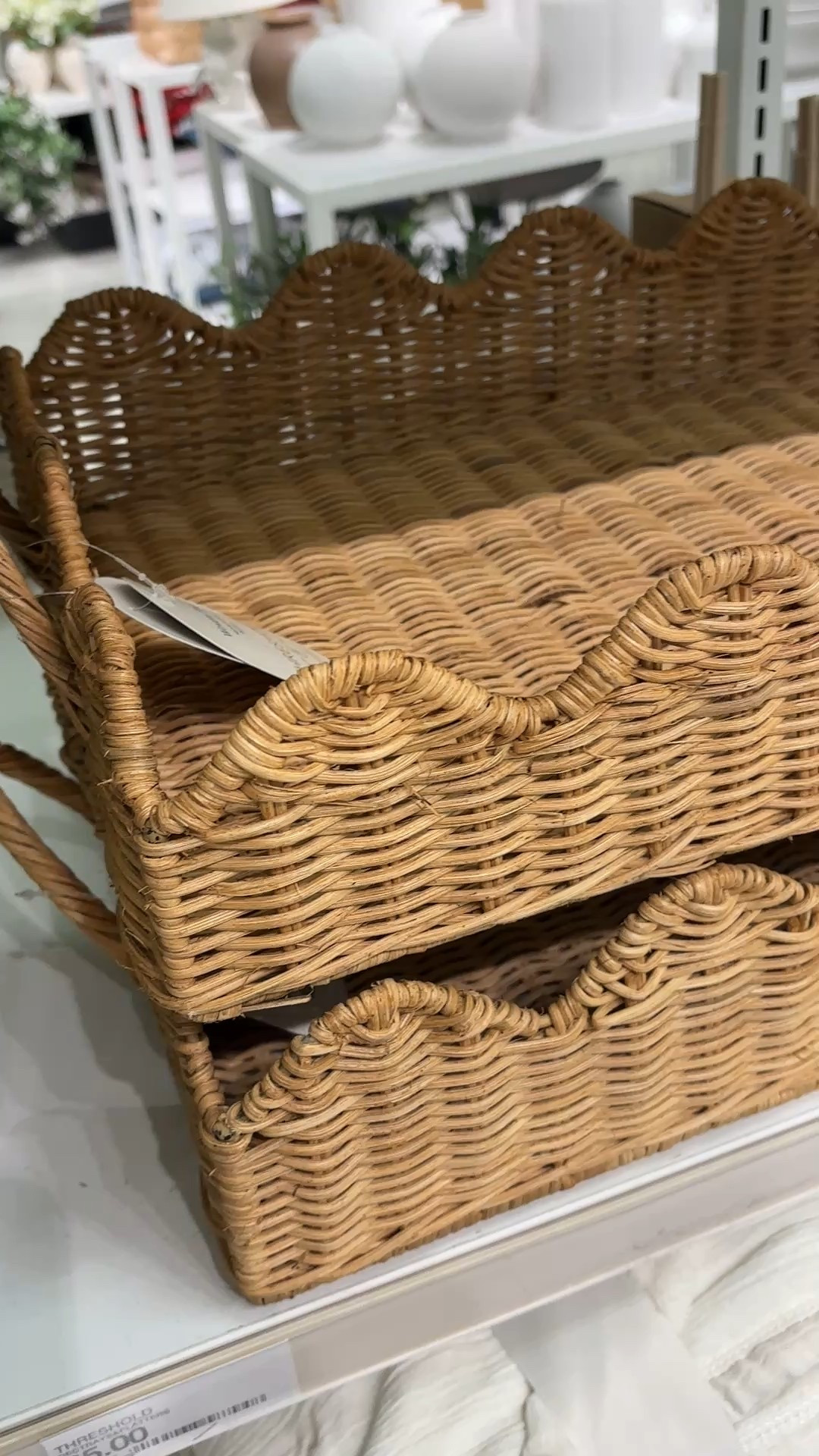 Scalloped edge woven tray and more new spring home decor 

#LTKHome #LTKSaleAlert #LTKSeasonal