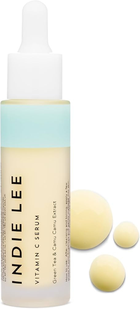 Indie Lee Vitamin C Daily Use Facial Serum - Formulated with CoQ-10, Squalane, Green Tea & Camu C... | Amazon (US)