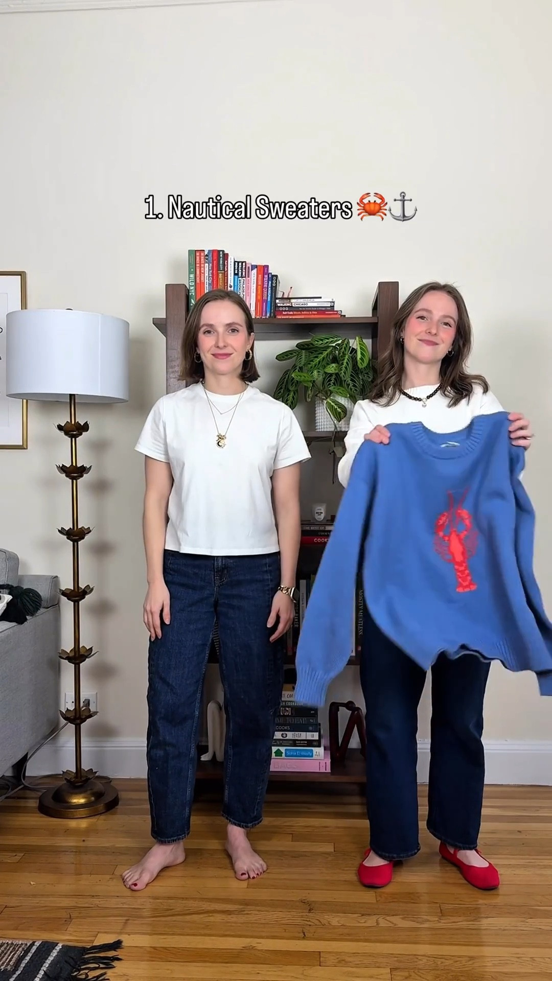 Xs petite in cotton sweaters 
Love these spring ready styles from
LLBean  2 regular barrel jeans
