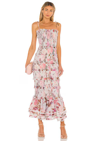 V. Chapman Geranium Dress in Garden Rose from Revolve.com | Revolve Clothing (Global)
