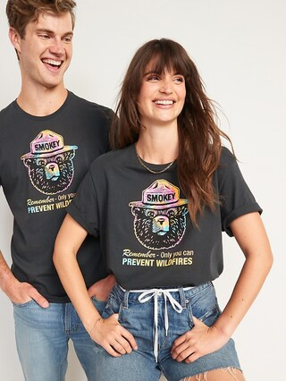 Smokey Bear&#153 Gender-Neutral Graphic Tee for Adults | Old Navy (US)