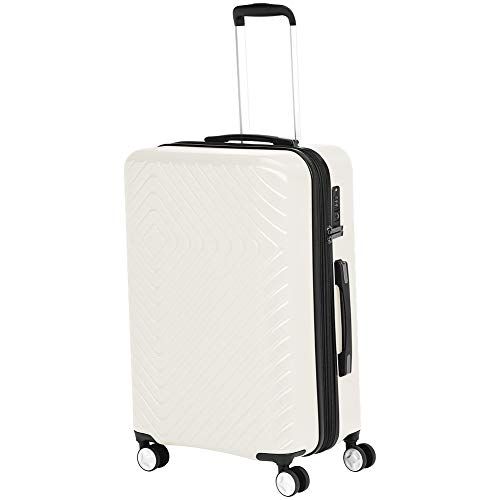 Amazon Basics Geometric Travel Luggage Expandable Suitcase Spinner with Wheels and Built-In TSA L... | Amazon (US)