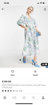 ASOS EDITIONS FLORAL DRESS BNWT SIZE 18   | eBay | eBay UK