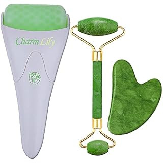 PUR Botanicals - Ice Jade Roller for Face & Eye Puffiness Relief - Therapeutic frozen Facial Mass... | Amazon (US)