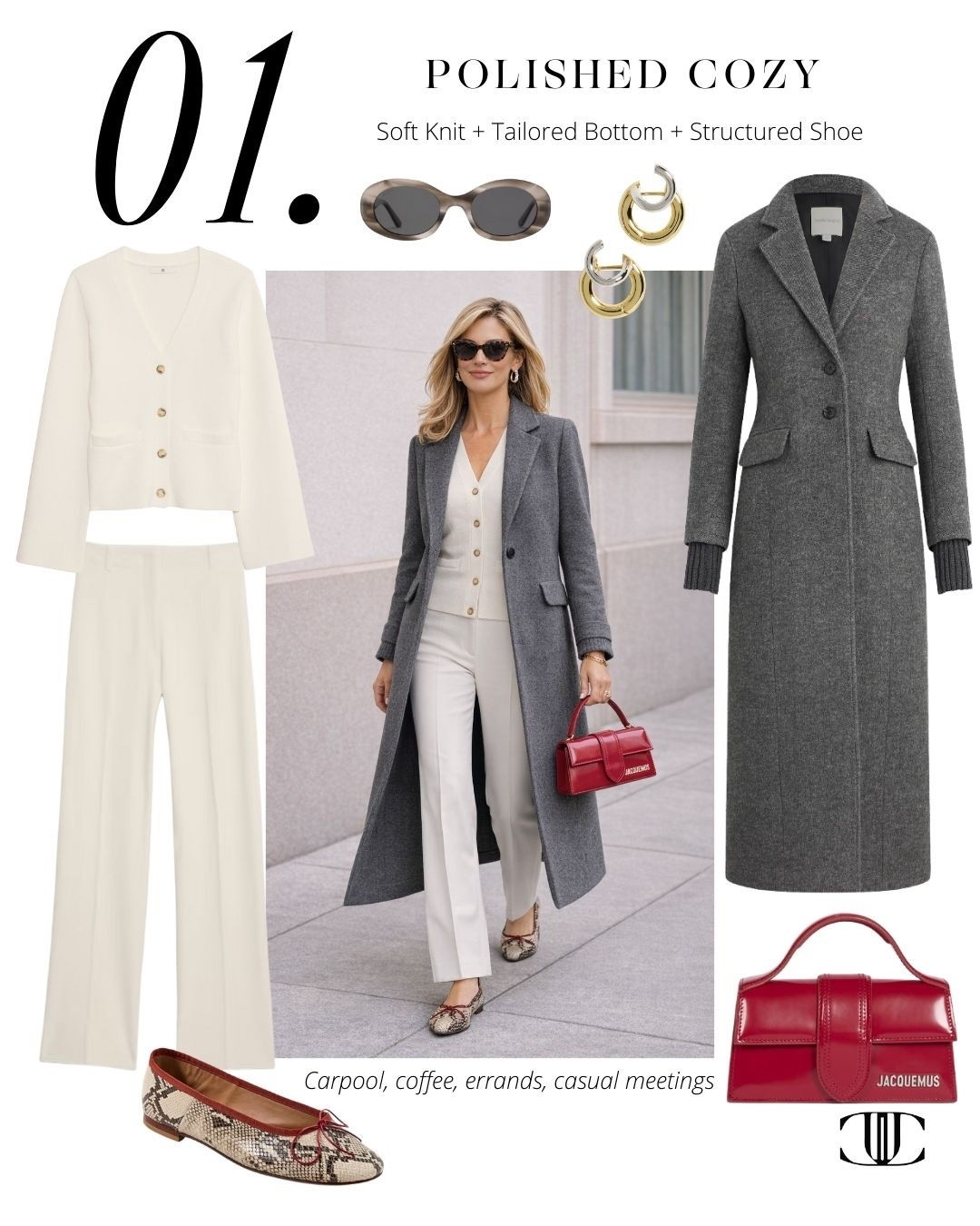 January Outfit Formulas ❄️

Post-holiday style made easy. These January outfit formulas are all about looking polished, cozy, and put-together without overthinking it. From soft knits and tailored bottoms to elevated denim, one-and-done sets, and chic athleisure, these looks are designed for real life—errands, coffee runs, meetings, and everything in between.

Save this post for everyday winter outfit inspiration and tap to shop each formula you’ll wear on repeat all month long. ✨

#LTKStyle #LTKWinter #JanuaryOutfits #OutfitFormulas 

 



#LTKOver40 #LTKootd #LTKdayinmylife