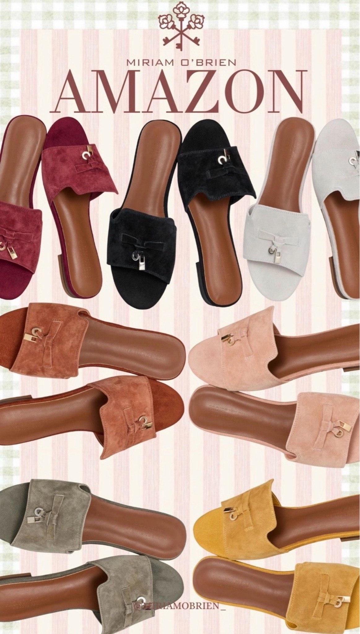 These look like my Loro Piana

Follow me @miriamobrien on IG and TikTok 

#amazon#sandals

#LTKootd #LTKOver40