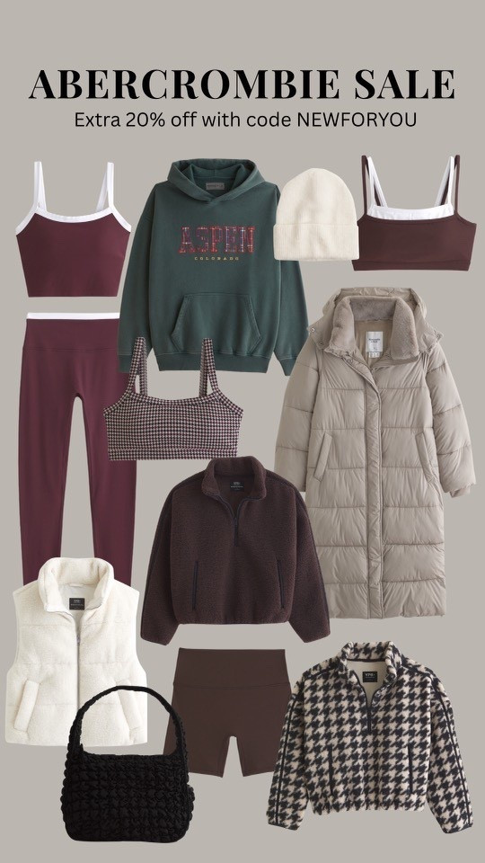 ABERCROMBIE SALE 🚨 Only In App Extra 20% Off With Code NEWFORYOU‼️

#abercrombie, #abercrombiesale, #abercrombiefinds, #abercrombiehaul, #abercrombiedenim, #abercrombiestyle, #outfitinspo, #falloutfitideas, #neutralstyle, #capsulewardrobe, #wardrobestaples, #elevatedcasual, #tryonhaul, #ltkfinds, #ltkfashion, #fashiontiktok, #fallstyle, #fallfits, #dailyoutfit, #cozystyle, #athleisure, activewear, winter fashion, winter jackets

#LTKFindsUnder100 #LTKActive #LTKSaleAlert