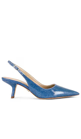 Bianka Sling Back in Nova Blue | Revolve Clothing (Global)