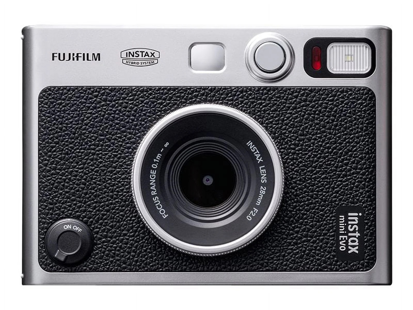 FUJIFILM INSTAX MINI EVO Hybrid Instant Camera | Black | Walmart (US)
