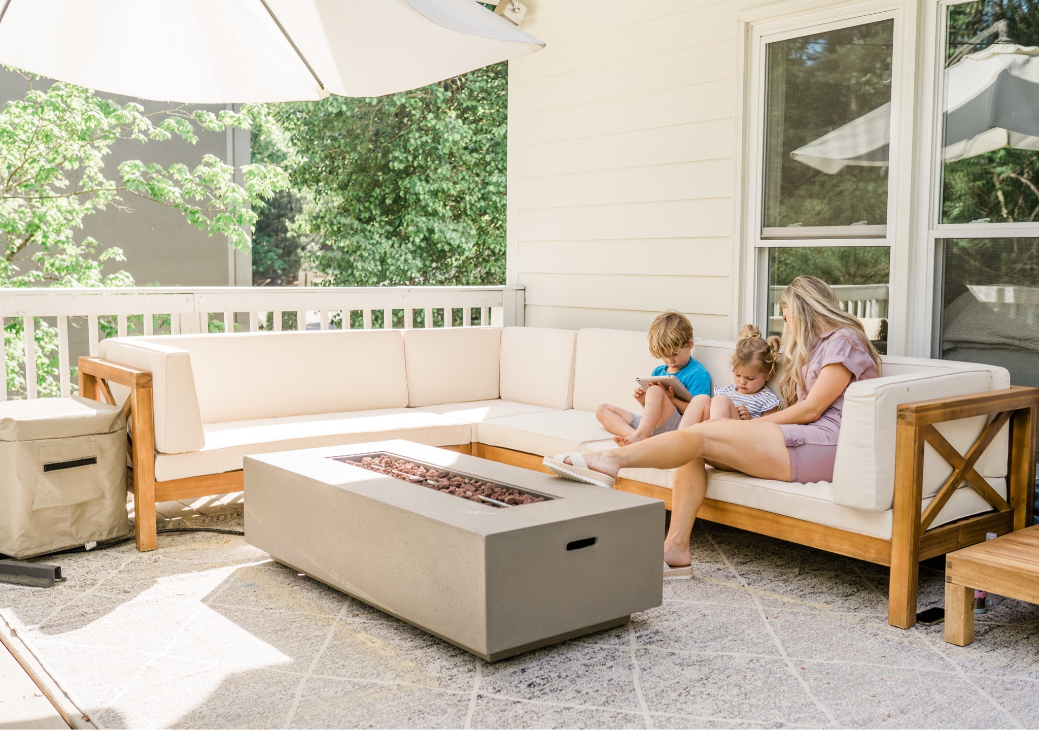 Fourth of July sales on outdoor furniture! Great deals on our patio set

#LTKhome