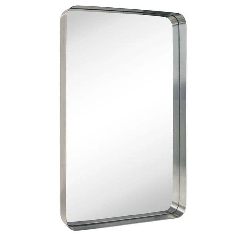 Arthers Rectangle Metal Wall Mirror | Wayfair North America