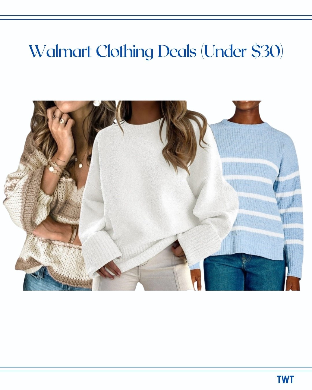 Lots of Great Sweater Deals at Walmart!

#LTKFindsUnder50 #LTKSeasonal #LTKStyleTip