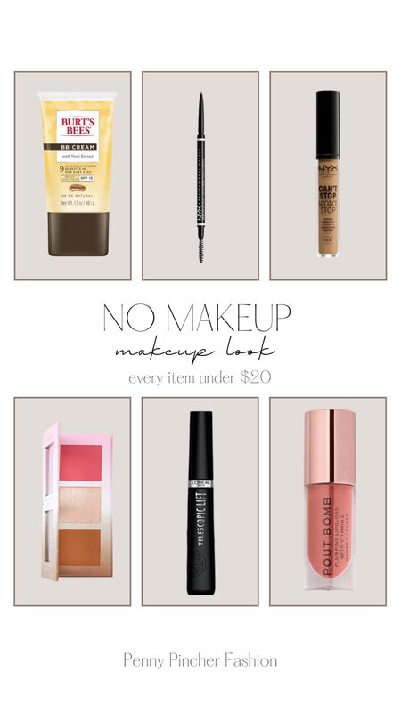 Affordable no makeup makeup look products!

#LTKfindsunder50 #LTKbeauty