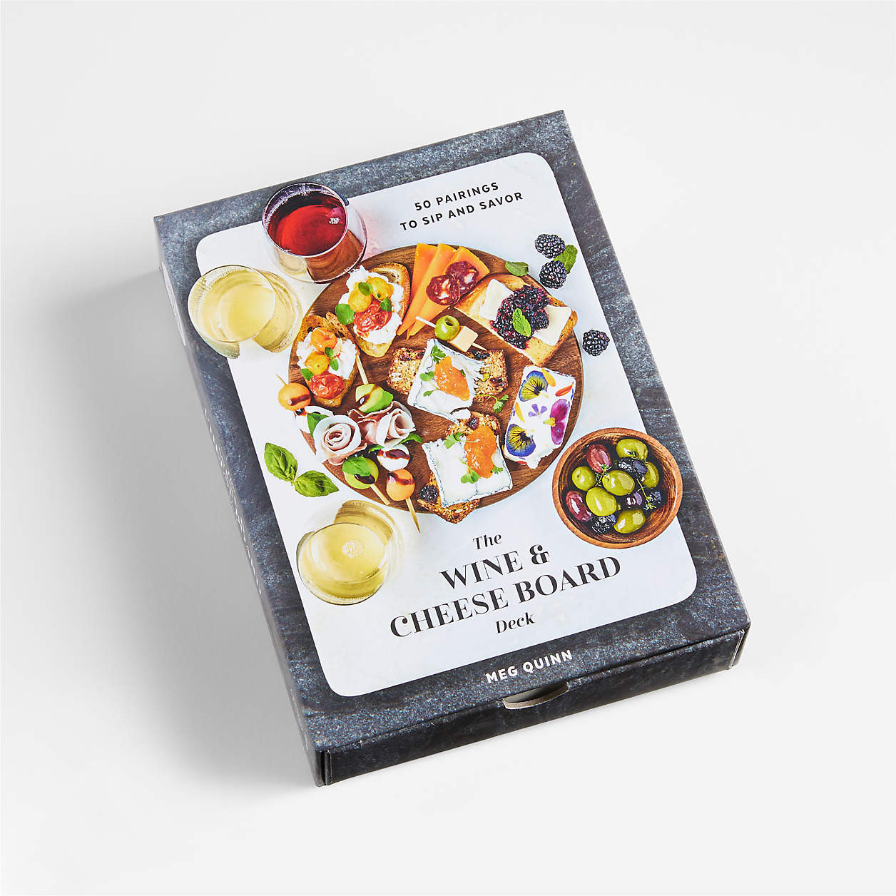 The Wine & Cheese Board Deck by Meg Quinn + Reviews | Crate & Barrel | Crate & Barrel