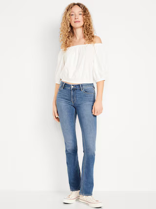 Mid-Rise Wow Boot-Cut Jeans | Old Navy (US)