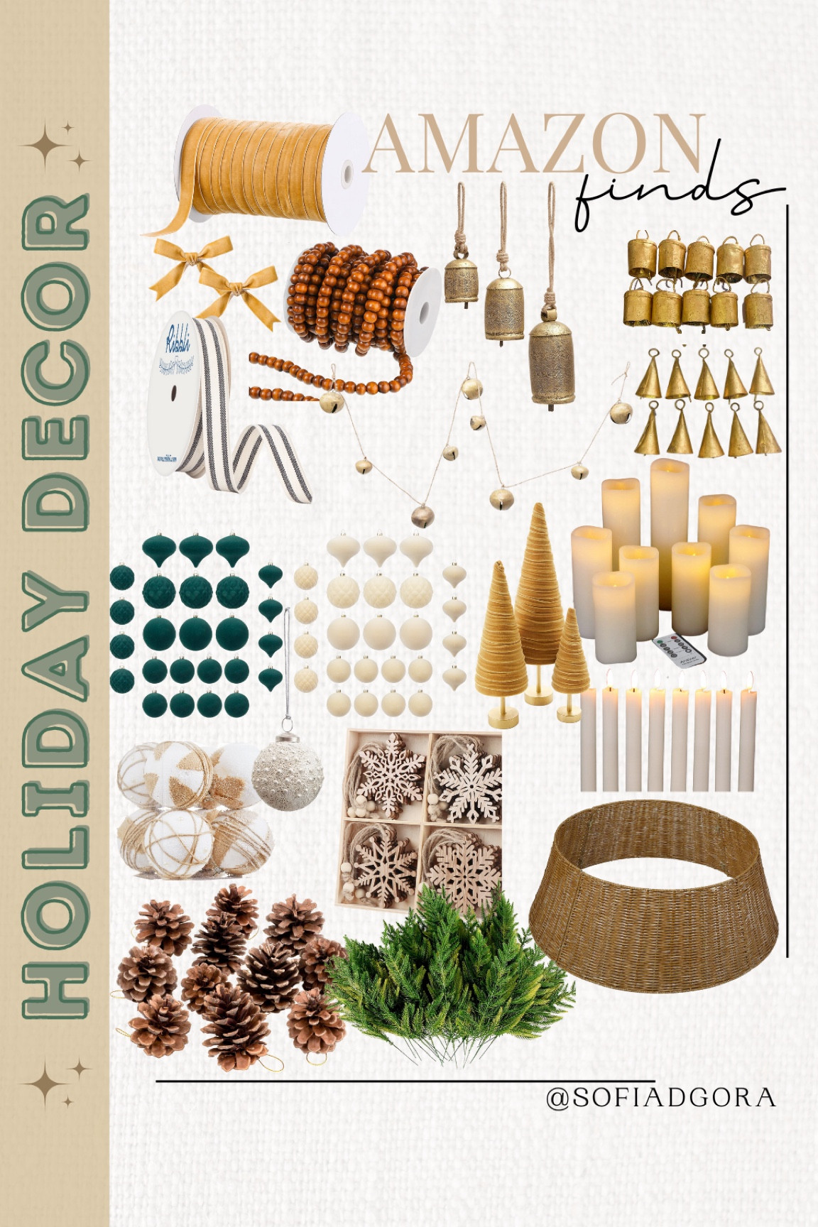 Amazon holiday + Christmas decor finds. I have been loving the velvet decor this year. Plus I had to make sure they’re not not easily breakable with kids  #amazonhome #amazondecor #amazonholiday #amazonchristmas #holidaydecor 

#LTKSeasonal #LTKHoliday #LTKhome